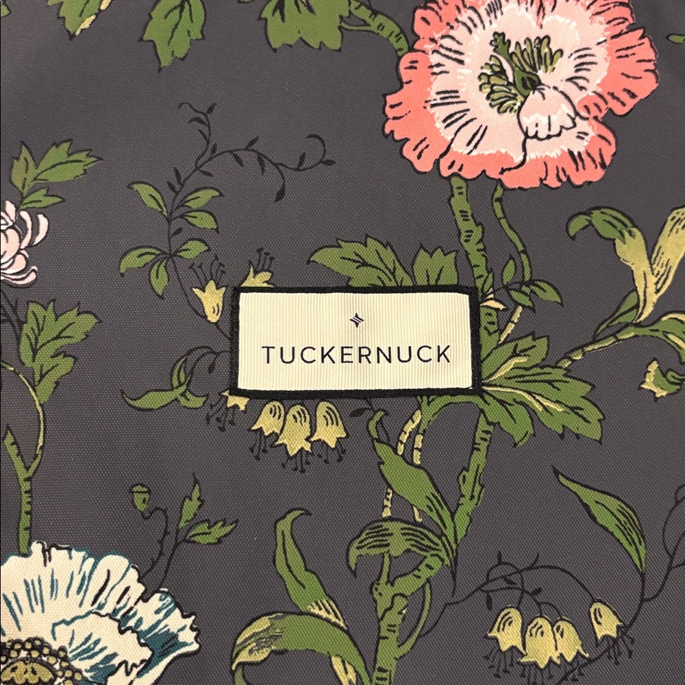 ❌SOLD❌NEW [Tuckernuck] Floral Designer Shopping Tote Everyday Shoulder Bag - Picture 4 of 10